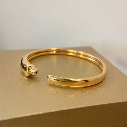 [Clover Jewelery]PANTHERE GOLD OPEN BRACELET