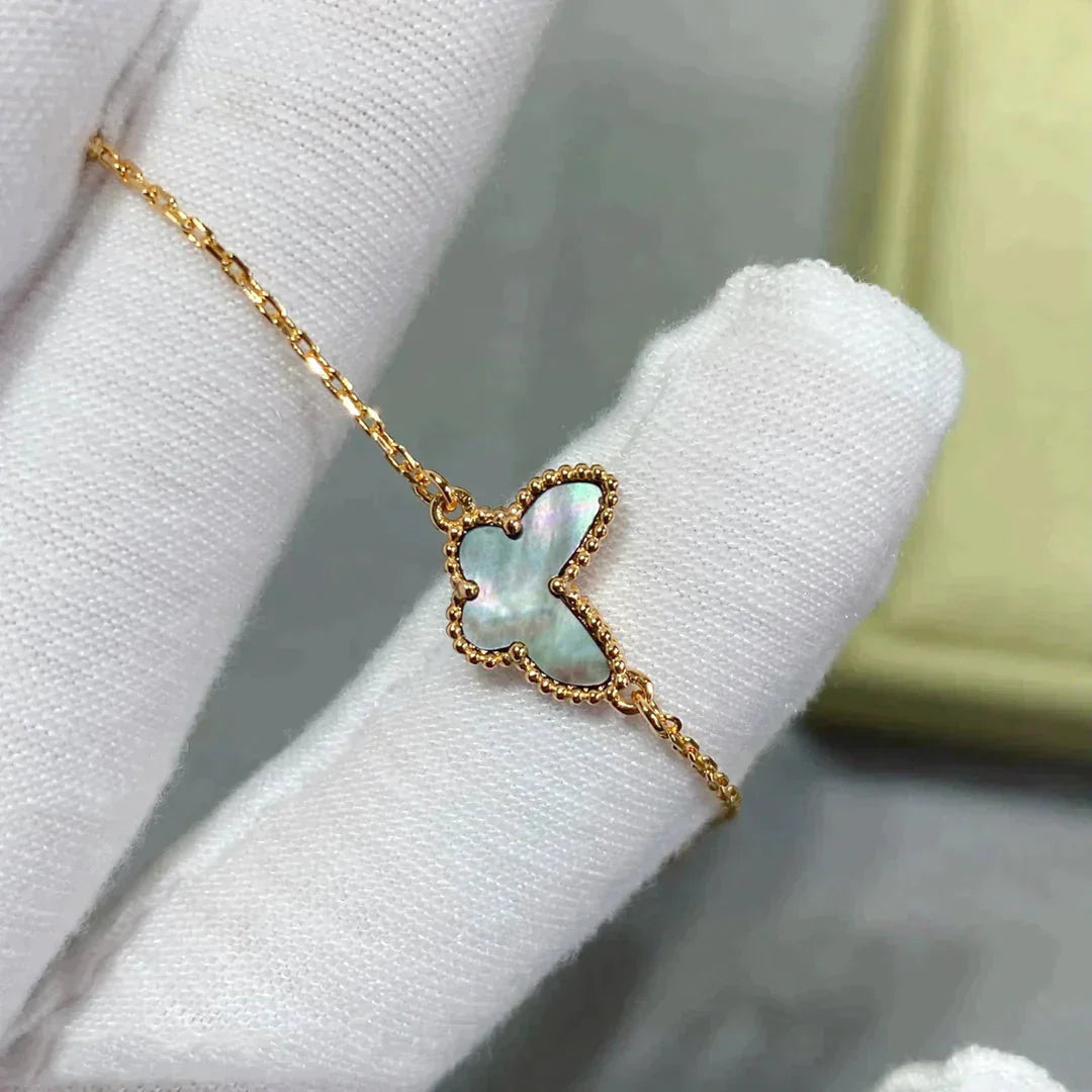 [Clover Jewellery] BUTTERFLY DARK MOP SCHMETTERLINGSARMBAND