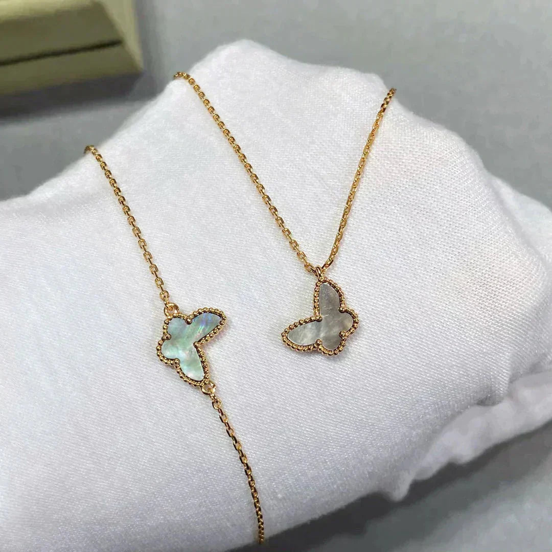 [Clover Jewellery] BUTTERFLY DARK MOP SCHMETTERLINGSARMBAND