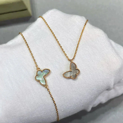 [Clover Jewellery] BUTTERFLY DARK MOP SCHMETTERLINGSARMBAND