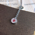 [Clover Jewelry]ZERO 1 ブラックセラミック シルバーネックレス