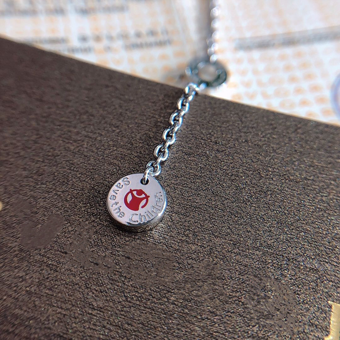 [Clover Jewelery]ZERO 1 BLACK CERAMIC SILVER NECKLACE