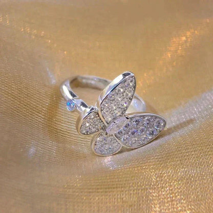[Clover Jewelery]BUTTERFLY DIAMOND RING