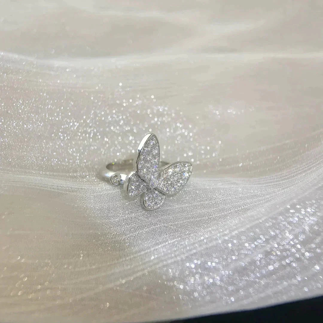 [Clover Jewelery]BUTTERFLY DIAMOND RING
