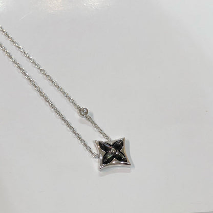 [Clover Jewelery]STAR BLACK MOP NECKLACE