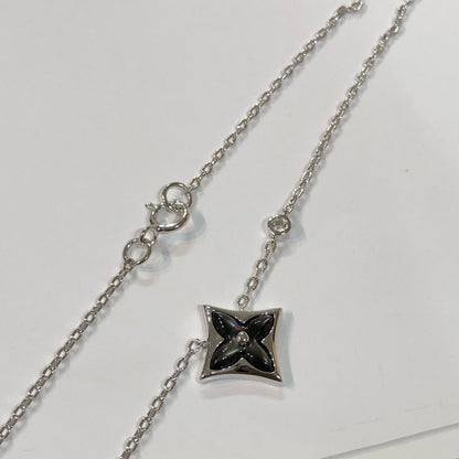 [Clover Jewelry]STAR BLACK MOP NECKLACE