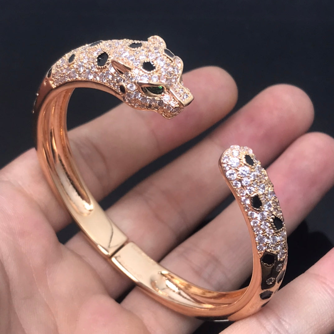 [Clover Jewelry]PANTHERE BIG BRACELET DIAMONDS