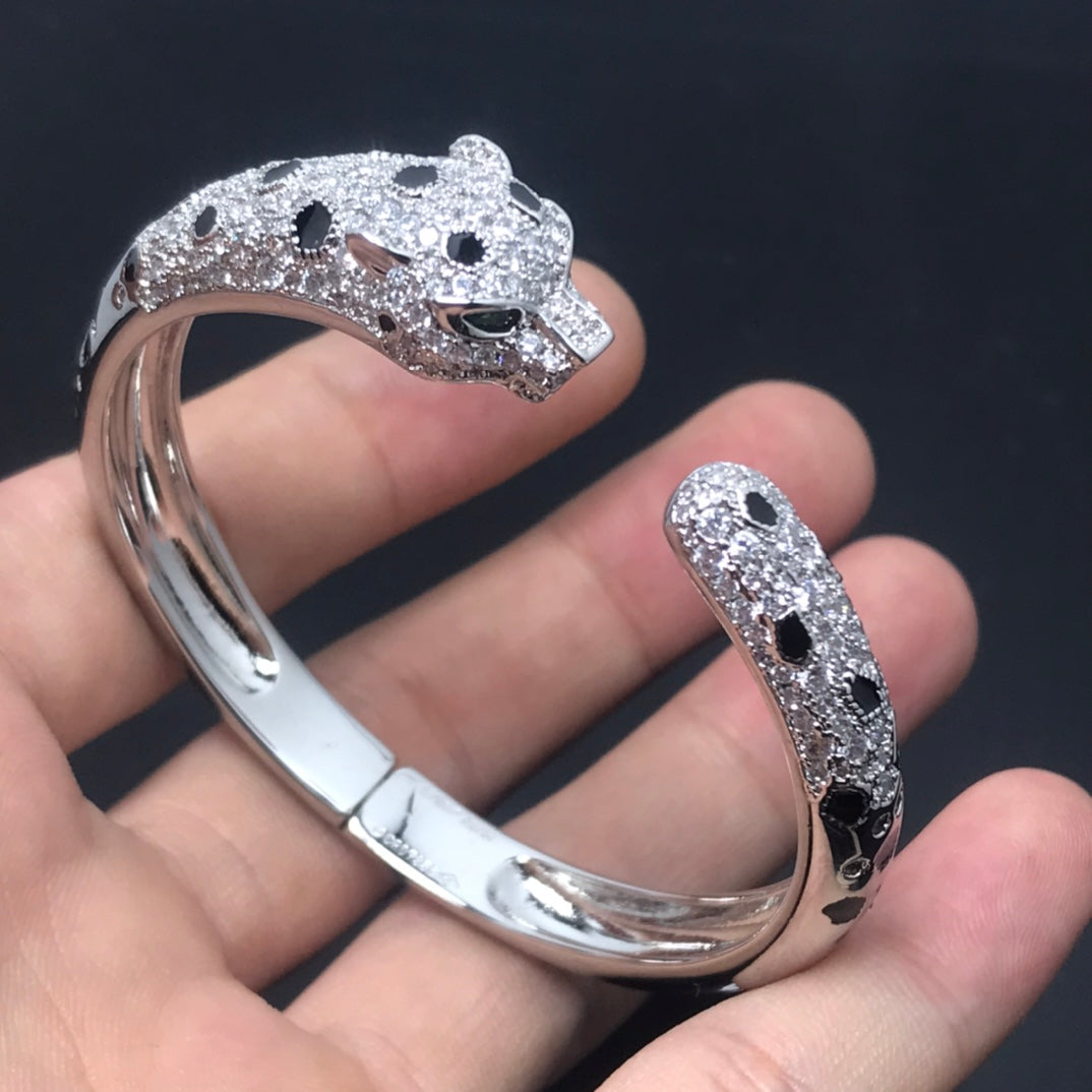 [Clover Jewelery]PANTHERE BIG BRACELET DIAMONDS