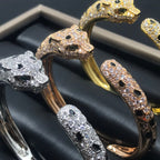 [Clover Jewelry]PANTHERE BIG BRACELET DIAMONDS