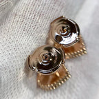 [Clover Jewelry]ハートカーネリアン スタッドピアス