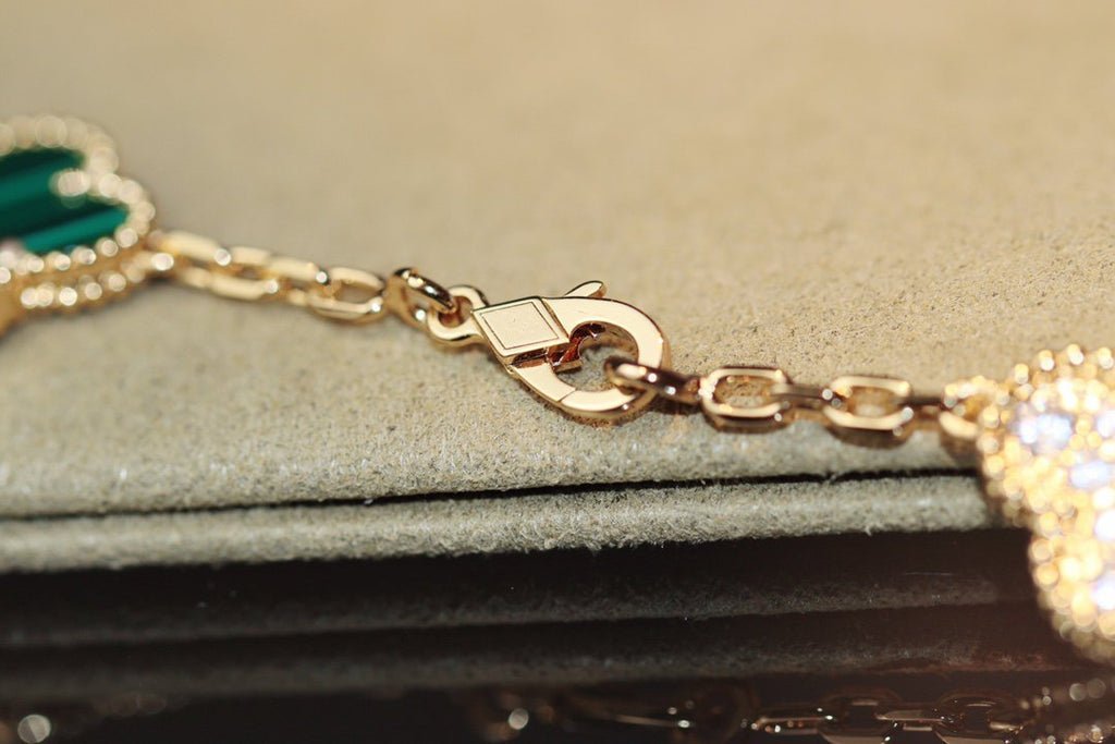 [Clover Jewelry]KLEEBLATT 20 MOTIVE ONYX ROSEGOLD