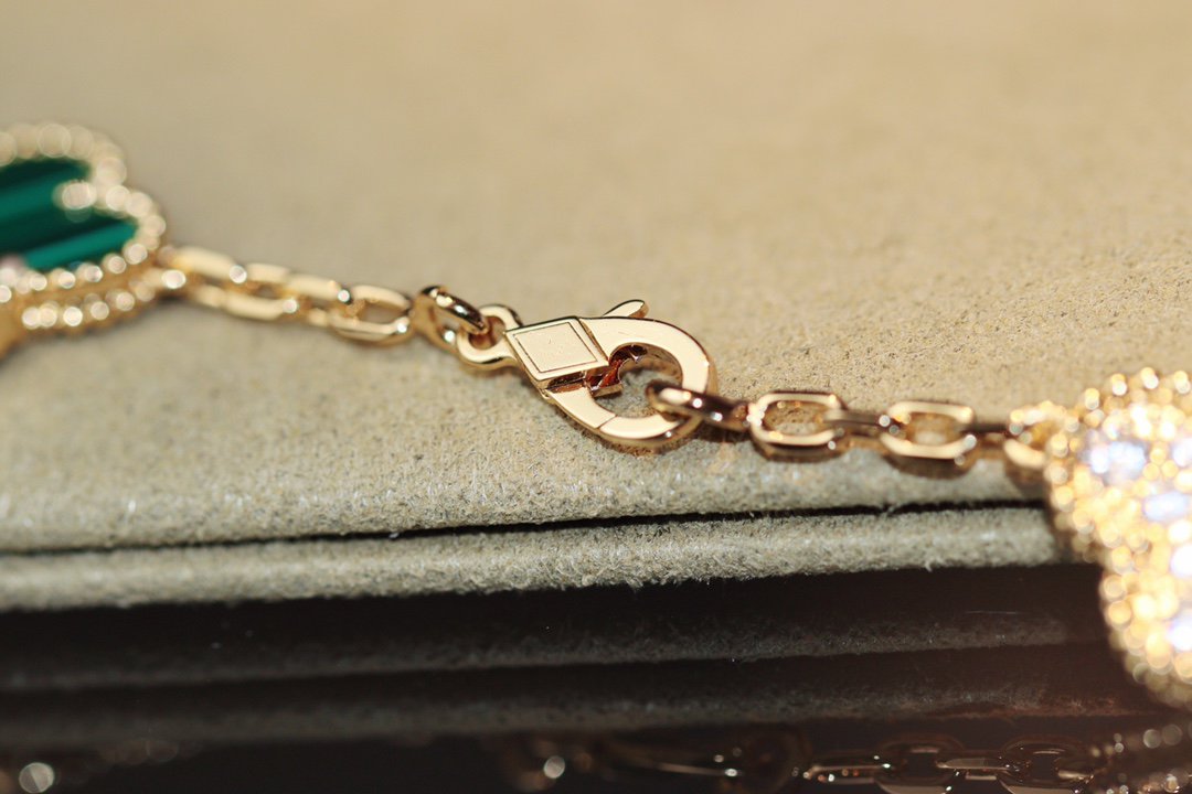 [Clover Jewelry]KLEEBLATT 20 MOTIVE ONYX ROSEGOLD