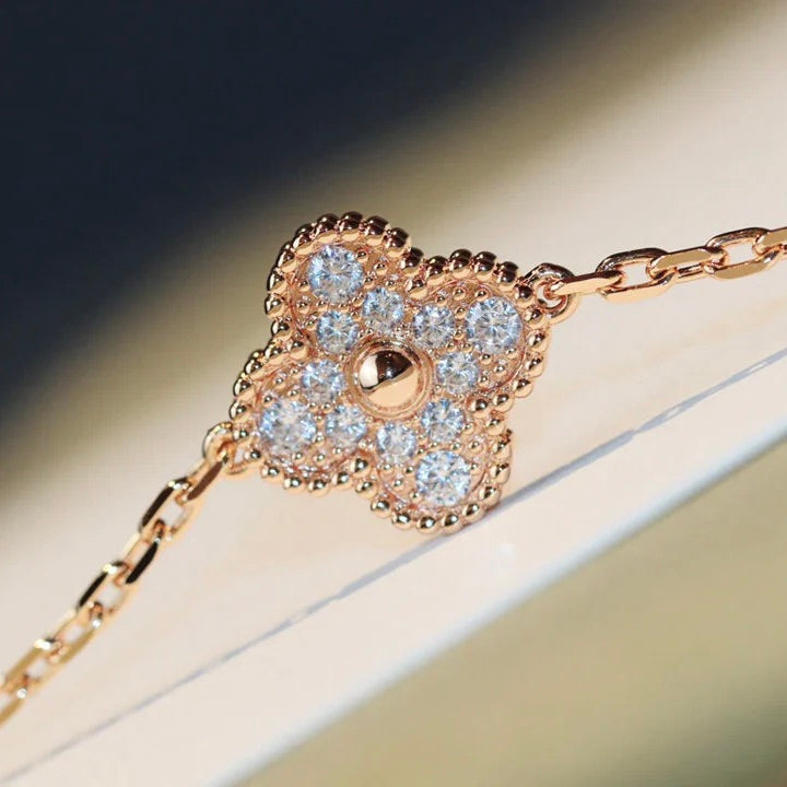 [Clover Jewelry]KLEE 20 MOTIVE LASER DIAMANT HALSKETTE