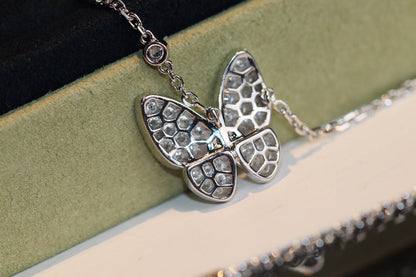 [Clover Jewelery]BUTTERFLY DIAMOND NECKLACE