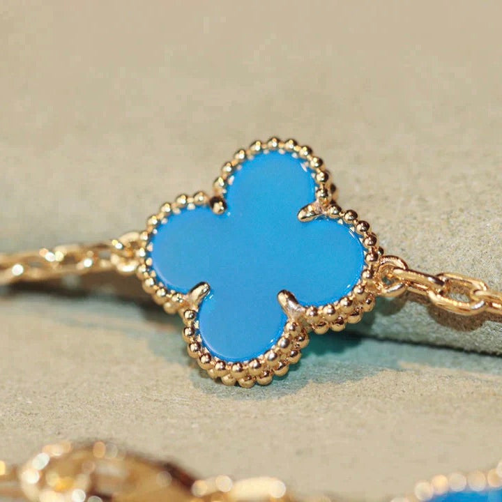 [Clover Jewelry]CLOVER 20 MOTIVE TÜRKIS GOLD