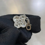 [Clover Jewelry]クローバー 5モチーフ ダイヤモンド ブレスレット シルバー