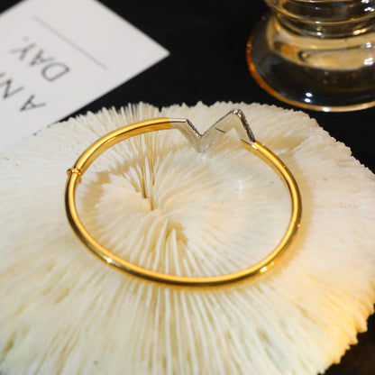 [Clover Jewellery] VOLTE UPSITEN DOWN GOLD DIAMANT ARMBAND