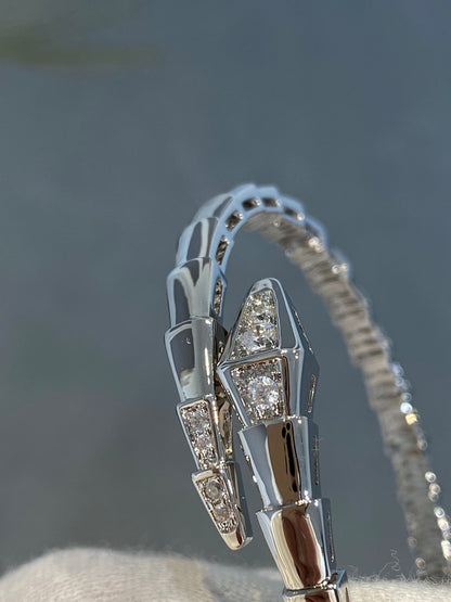 [Clover Jewelery]SERPENTI BRACELET DIAMONDS SILVER