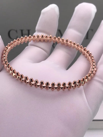 [Clover Jewelery]CLASH PINK GOLD BRACELET