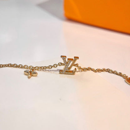 [Clover Jewelery]LOGO STAR MOTIF GOLD BRACELET