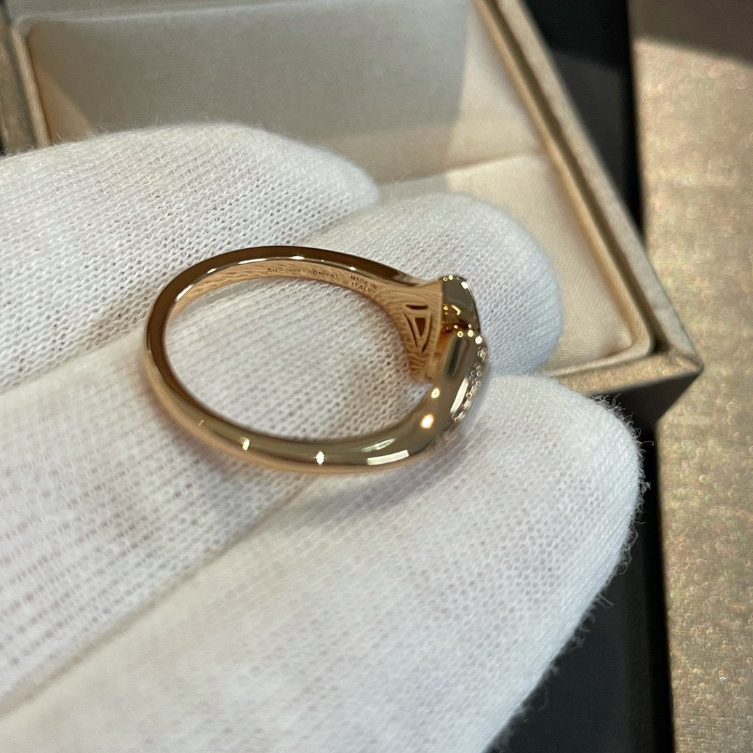 [Clover Jewelry]DREAM MOP DIAMOND OPEN RING