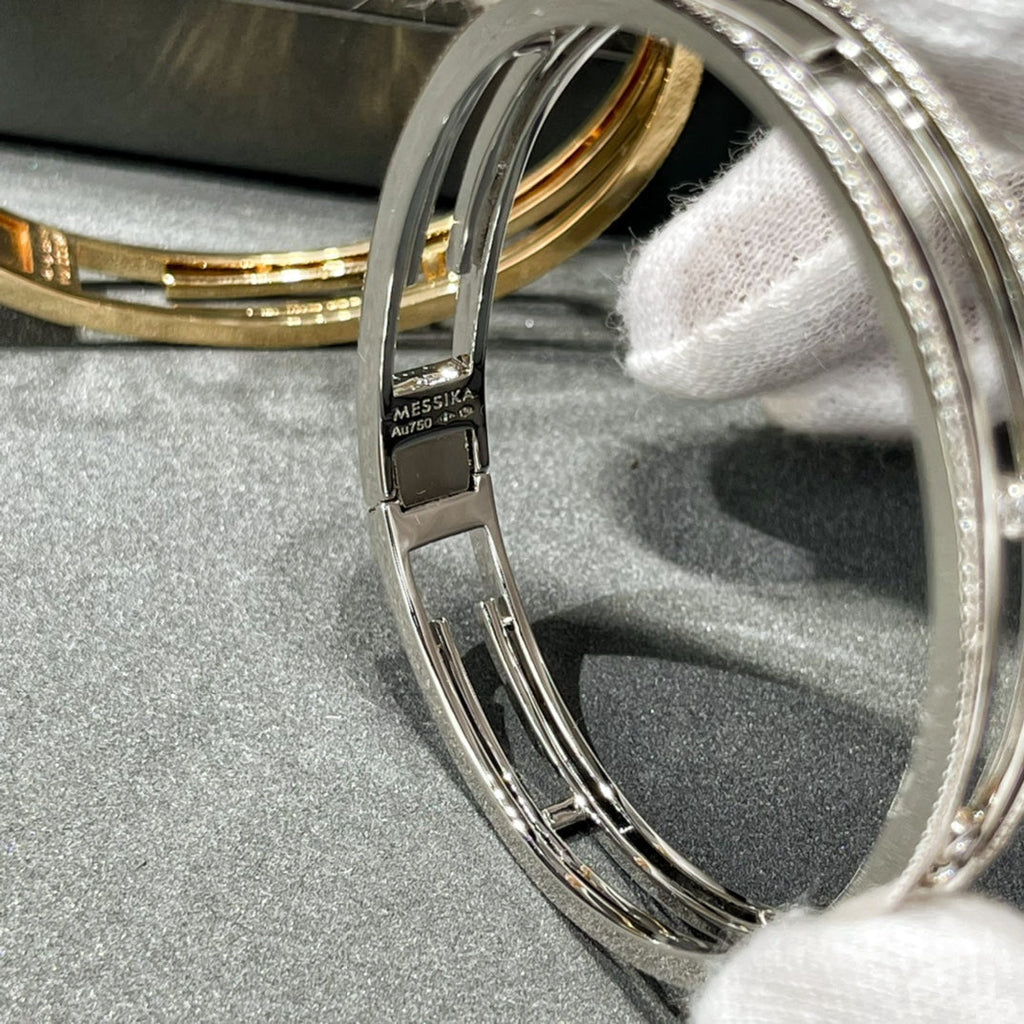 [Clover Jewelry]MOVE 10TH PAVED DIAMOND BRACELET