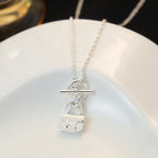 [クローバージュエリー]POP Hペンダント シルバーネックレス