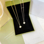 [Clover Jewelry]クローバーミニ 9.5mm 白蝶貝 ネックレス