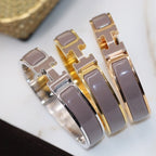 [Clover Jewelry]H ARMBAND 12MM BRAUN