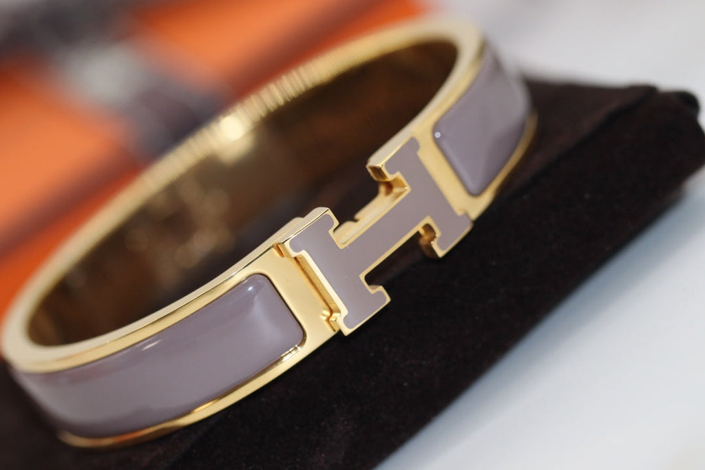 [Clover Jewelry]H ARMBAND 12MM BRAUN
