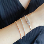 [Clover Jewelry]MINI DIAMANT TENNISARMREIF