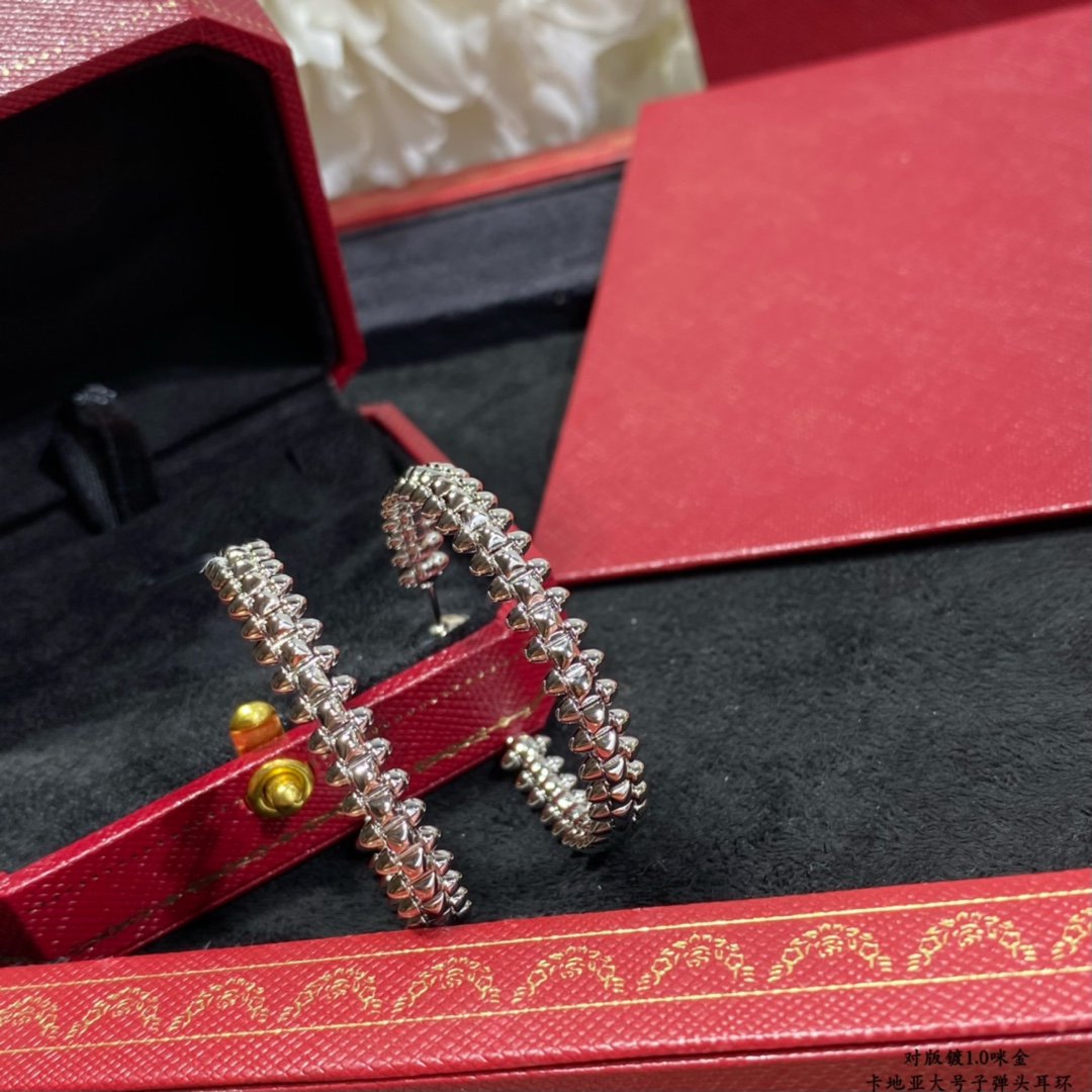 [Clover Jewelery]CLASH LARGE HOOP EARRINGS