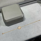 [Clover Jewelry]LUCKY MOVE DIAMOND PAVED BRACELET