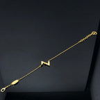 [Clover Jewelry]VOLT LV LOGO BRACELET