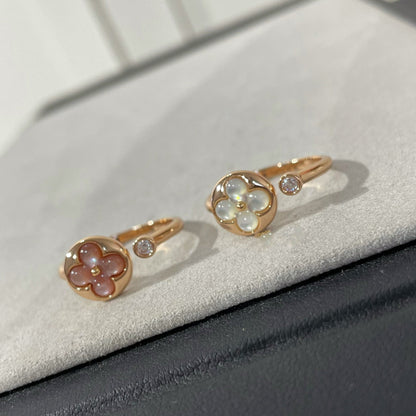 [Clover Jewellery]SUN 1 DIAMOND PINK MOP RING