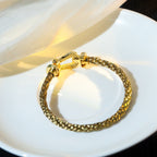 [Clover Jewelry]FORCE 10 GOLD GREEN DIAMOND PAVED