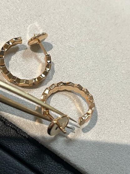 [Clover Jewelery]Hollow Design Four-Leaf Clover Flower Shape Ring