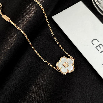 [Clover Jewelery]LUCKY SPRING ROSE GOLD MOP BRACELET