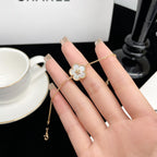 [Clover Jewelry]LUCKY SPRING ROSE GOLD MOP BRACELET