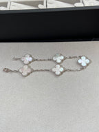 [Clover Jewelry]CLOVER SILVER MOP 5 MOTIF BRACELET