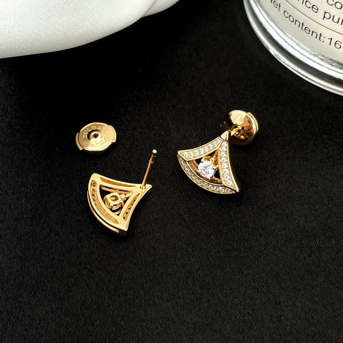 [Clover Jewelery]DREAM MINI DIAMOND STUD EARRINGS