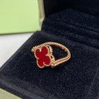 [Clover Jewelry]CLOVER RIVERSIBLE ROSE GOLD RING