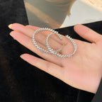 [Clover Jewelry]クラッシュフープイヤリング
