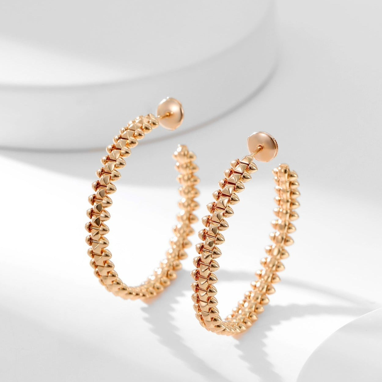 [Clover Jewelry]CLASH HOOP EARRINGS