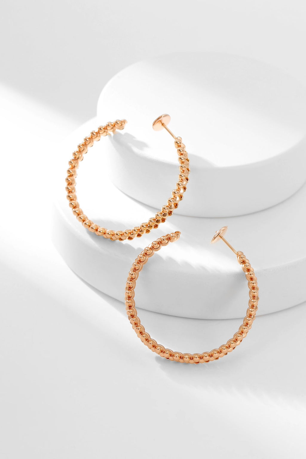 [Clover Jewelry]クラッシュフープイヤリング