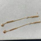 [Clover Jewelry]CHAINE CHAOS DIAMOND DROP OHRRINGE
