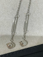[Clover Jewelry]CHAINE CHAOS DIAMOND DROP OHRRINGE