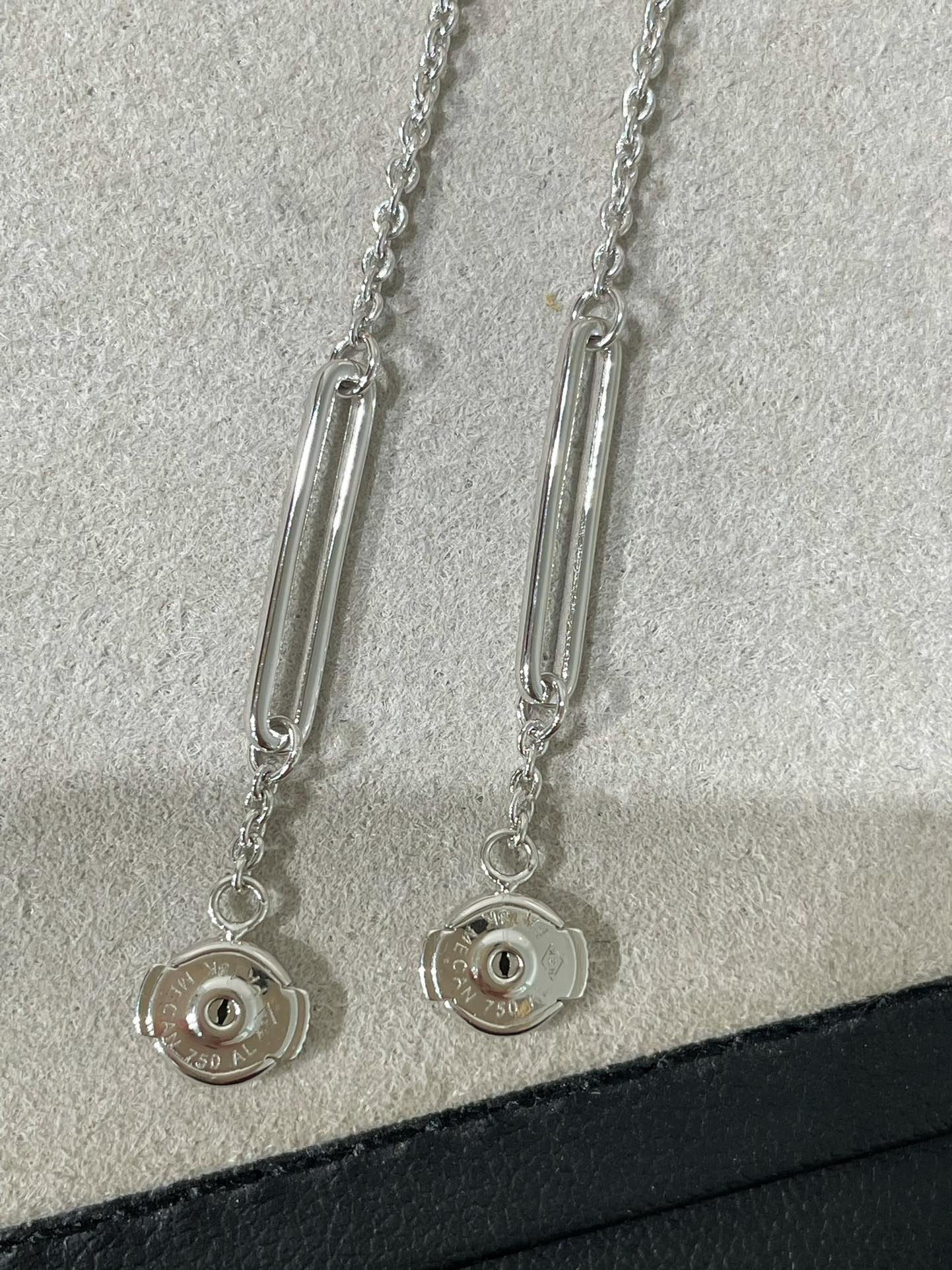 [Clover Jewelry]CHAINE CHAOS DIAMOND DROP OHRRINGE