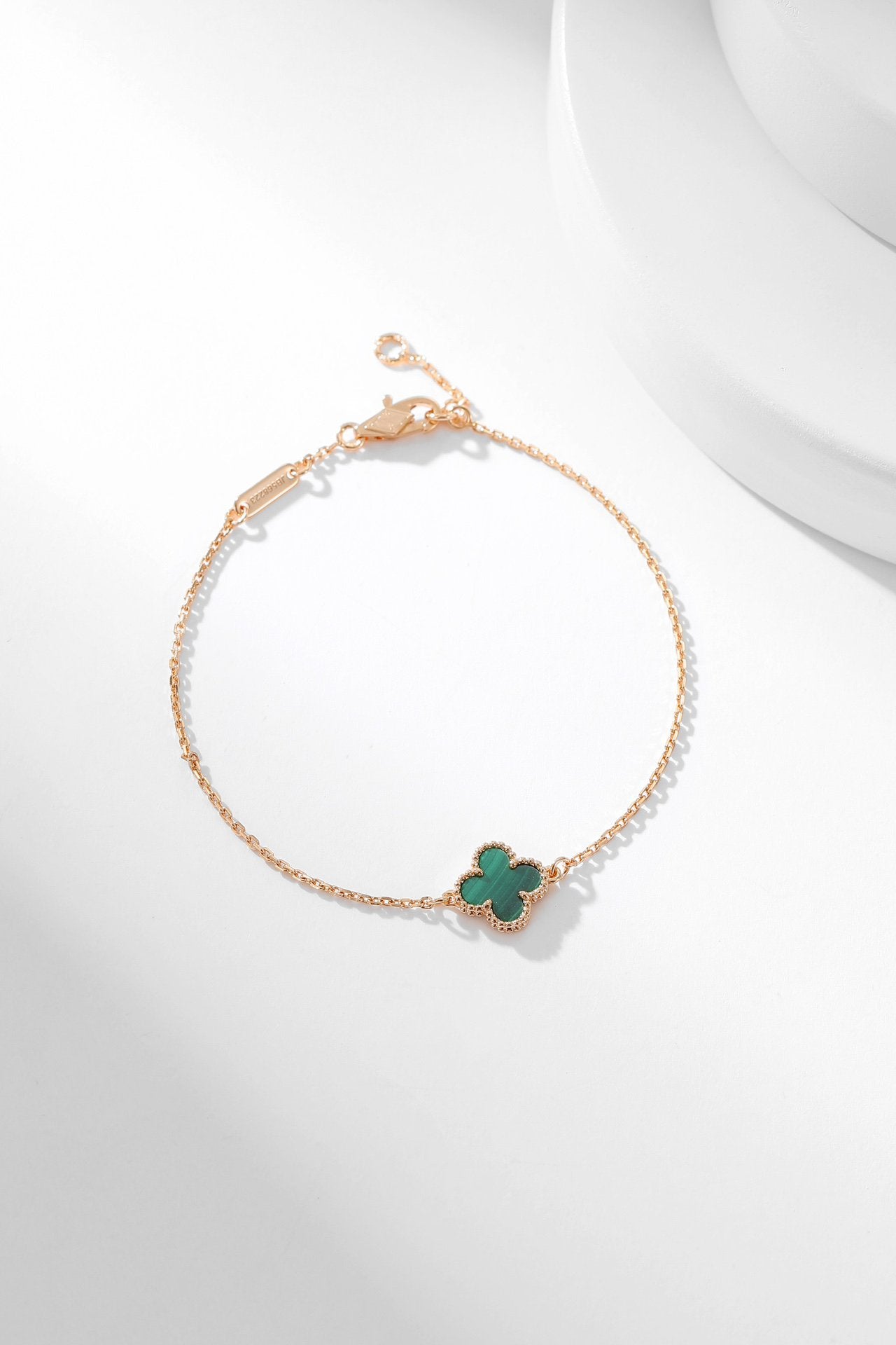 [Clover Jewelery]CLOVER BRACELET MALACHITE 1 MOTIF