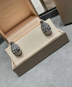 [Clover Jewelry]サーペント ダイヤモンド スタッド ピアス